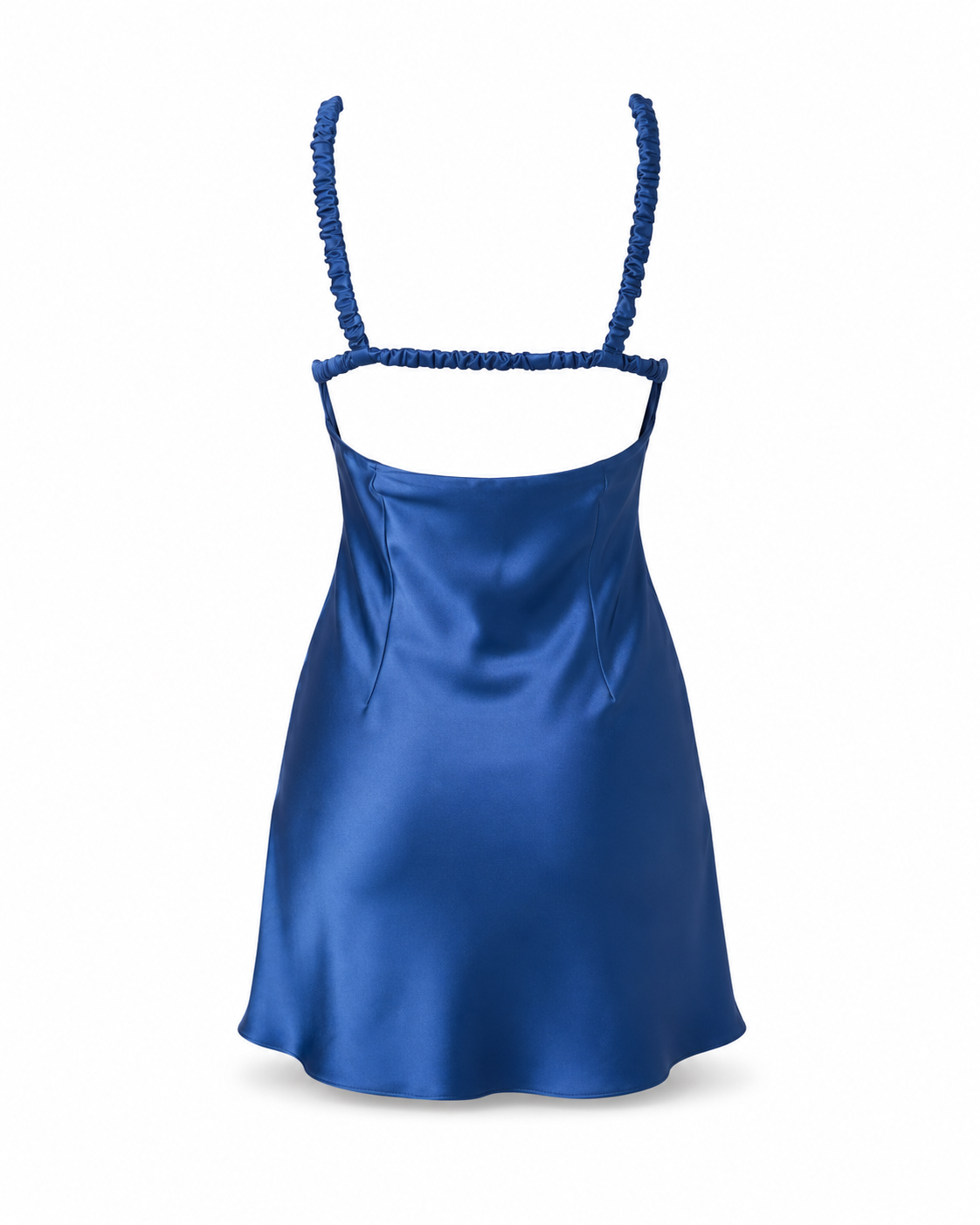 SILKY DRESS AUGUST BLUE