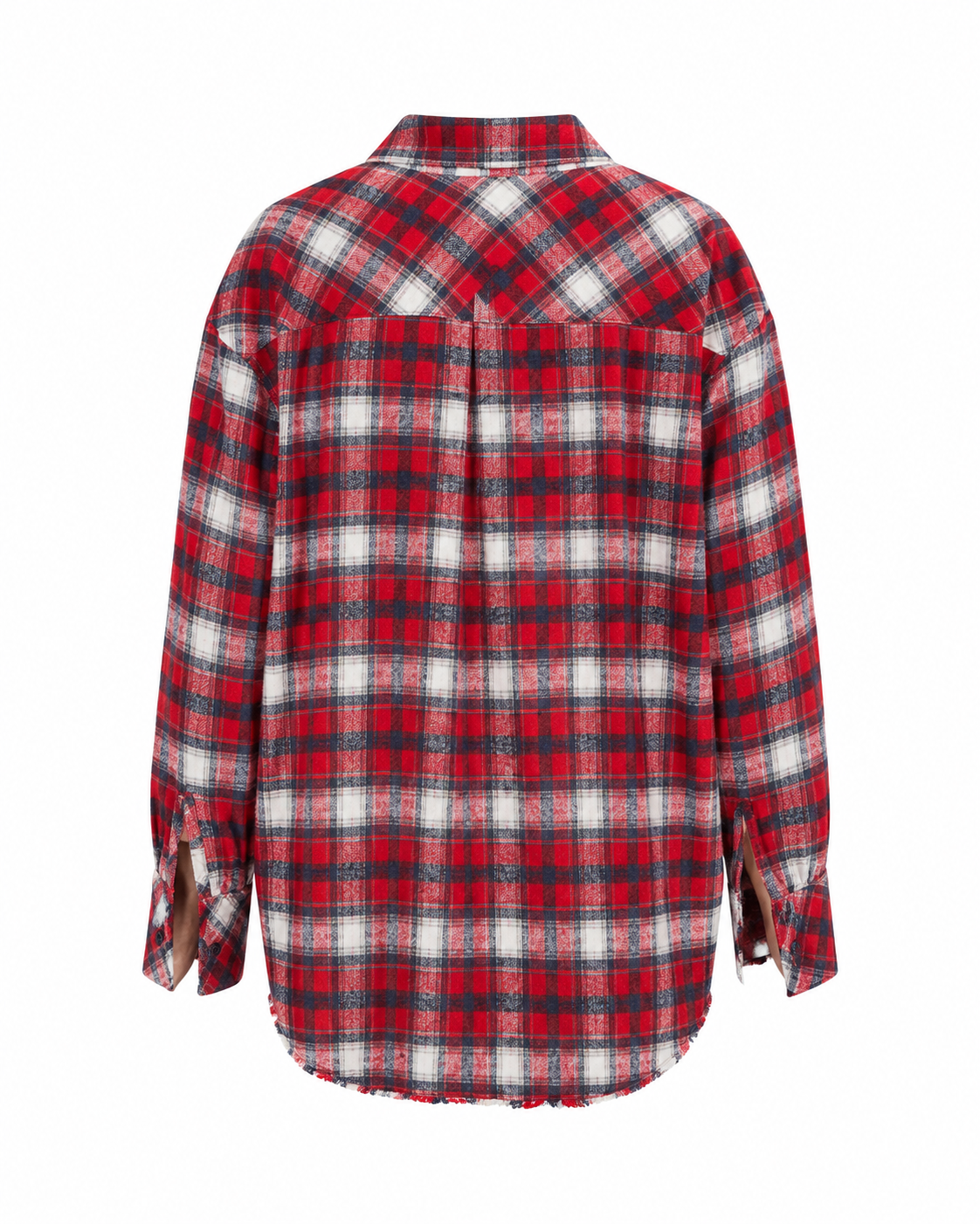 RED WOOL SHIRT